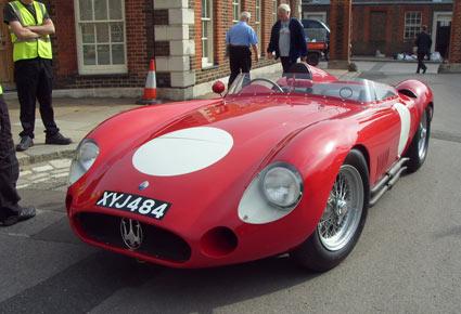 Maserati 300S في مهرجان غودوود للسرعة!